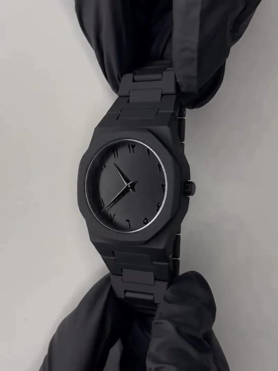 Arabic Aura Watch Timeless Black Edition