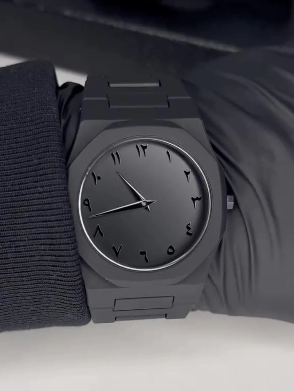 Arabic Aura Watch Timeless Black Edition