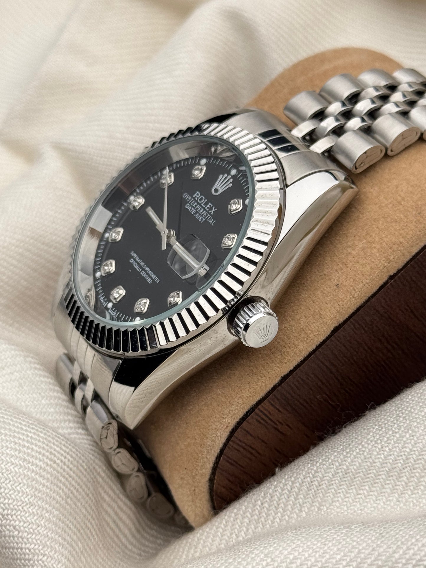 RLX Watch Just Date Black