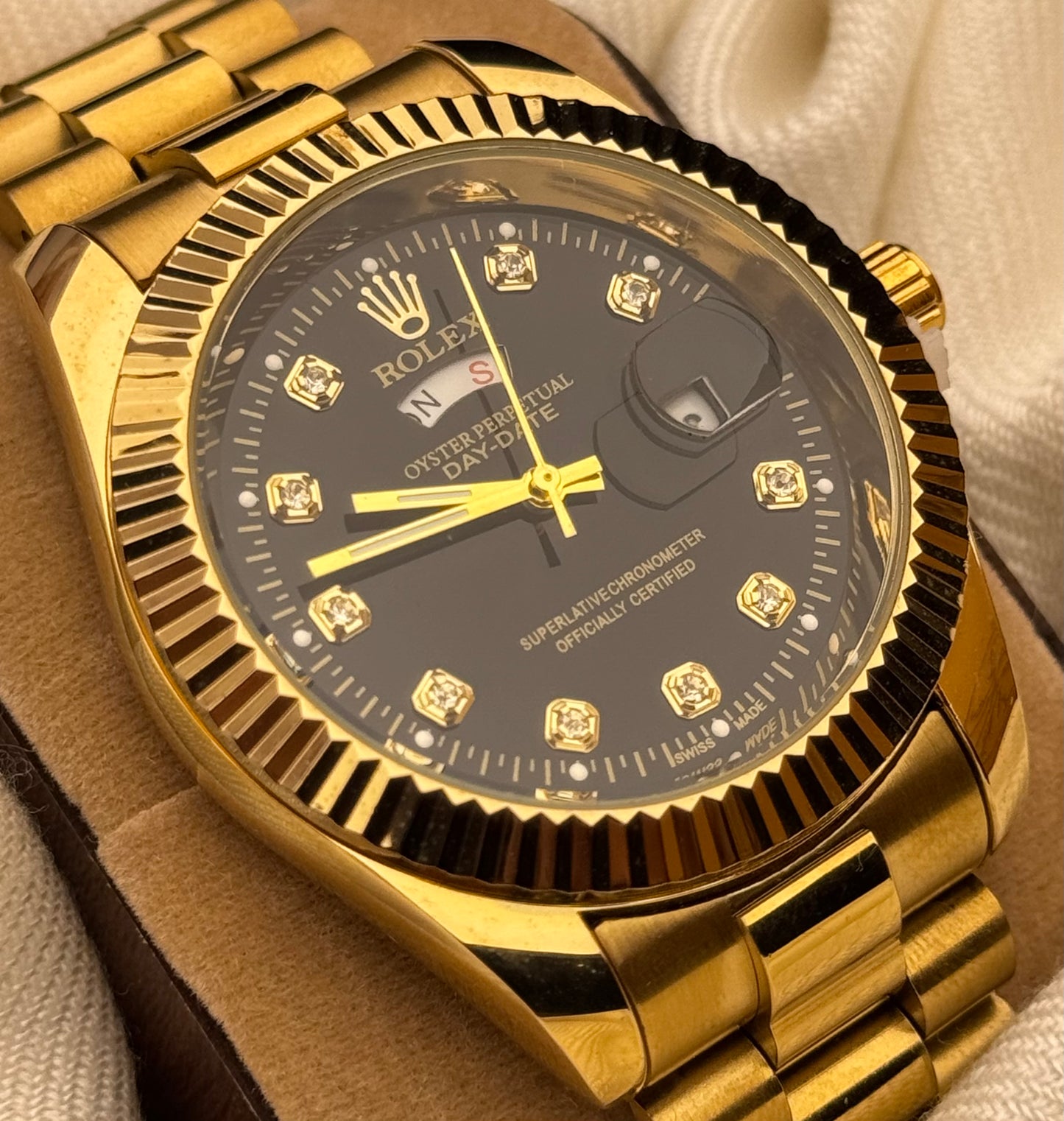 Rlx Watch Premium Quality Golden Watch