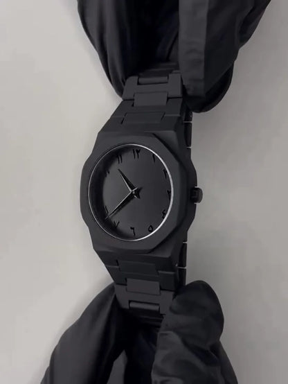 Arabic Aura Watch Timeless Black Edition