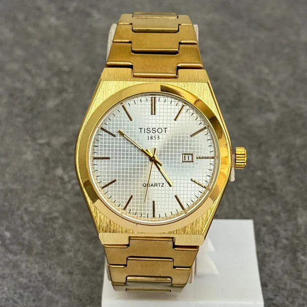 Tissot PRX Chain Watch - (Gold-White)